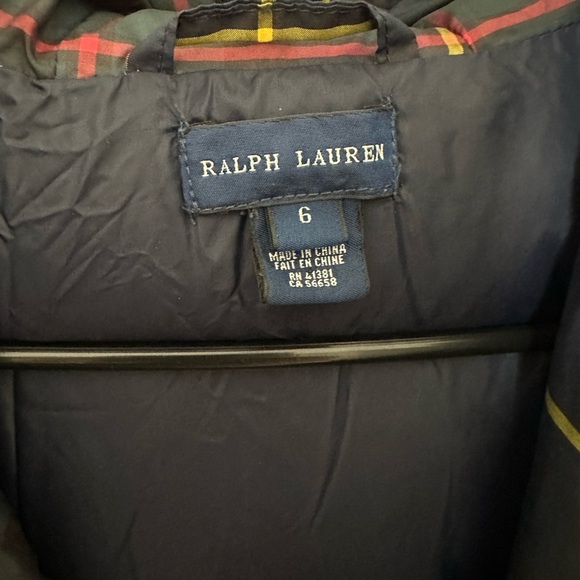 Polo by Ralph Lauren Blue and Yellow Puffer Jacket - Picture 4 of 16